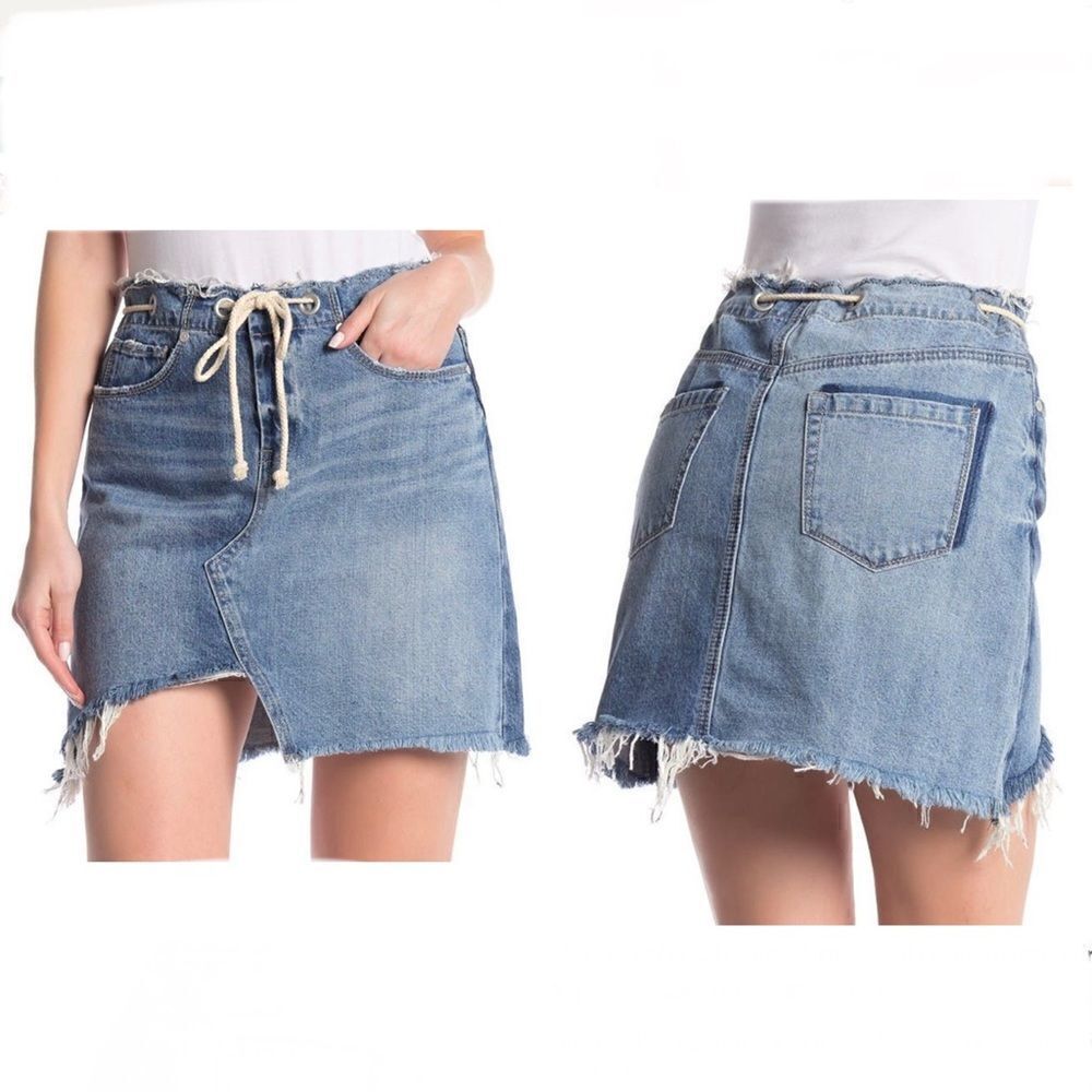 [BLANKNYC] New Wave Denim A-Line Mini Skirt || SZ 26/4 - Picture 3 of 12